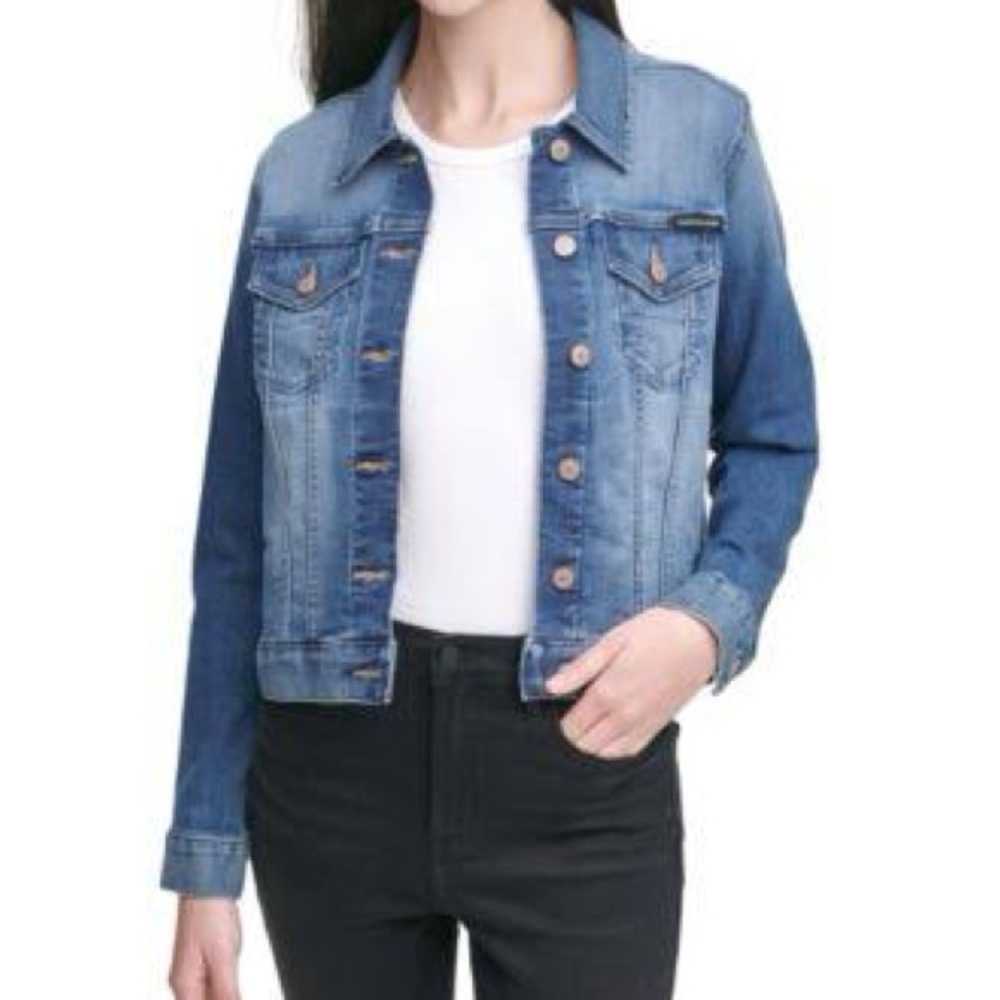 Calvin Klein Jeans Classic Blue Denim Jacket BRAND NEW SZ. M